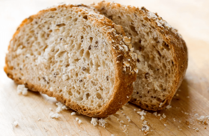 Witbrood met zemelen